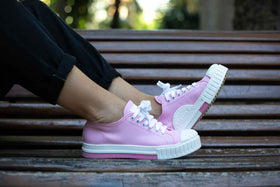 Zapatillas rosas para mujer y para hombre