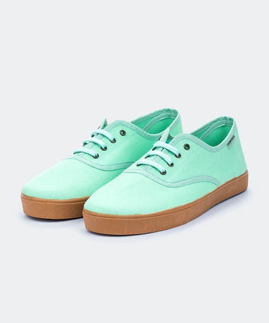 Zapatillas de lona verdes Tórtola 1947