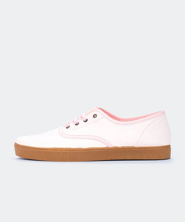 Zapatillas de lona rosa para hombre y mujer