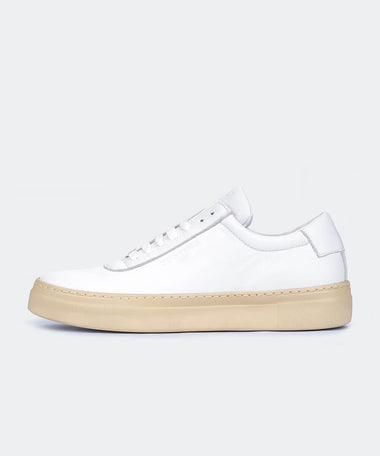 Modelo 370 Piel Blanco Piso Beige